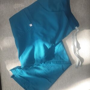Figs Women's Teal Scrub Pants